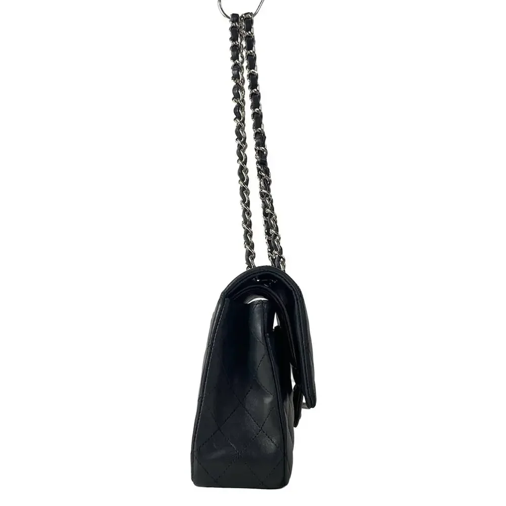 Chanel Double Flap Matelasse Shoulder Bag A01112